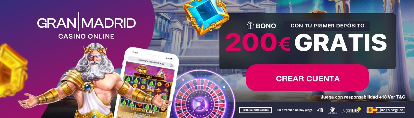 Promoción Casino Gran Madrid - Casino online