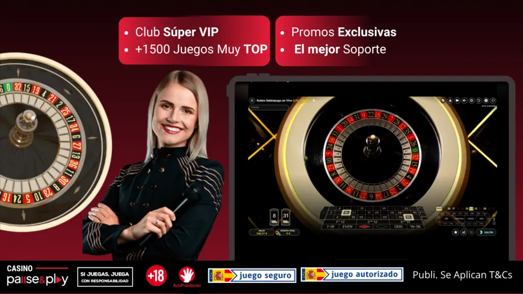 Casino Pause And Play promoción