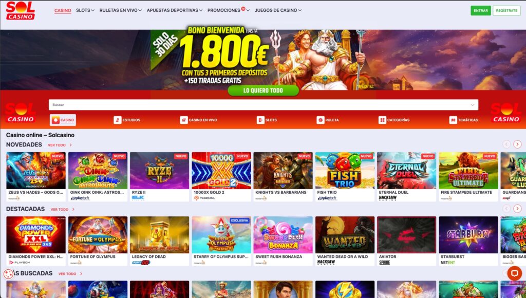 Solcasino Casino Online