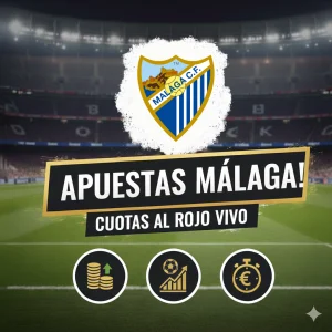 Apuestas Málaga CF: cómo apostar al Málaga con información clara y comparador de casas