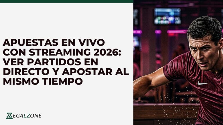 Apuestas en vivo con streaming 2026: Ver partidos en directo y apostar al mismo tiempo