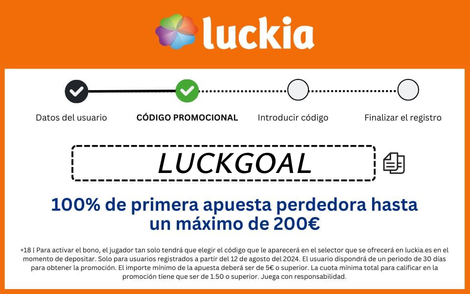 Código promoción Luckia