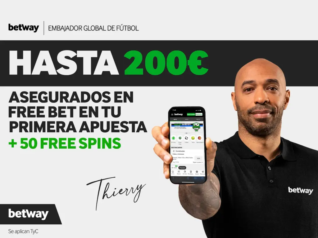 betway apuestas bono 200€