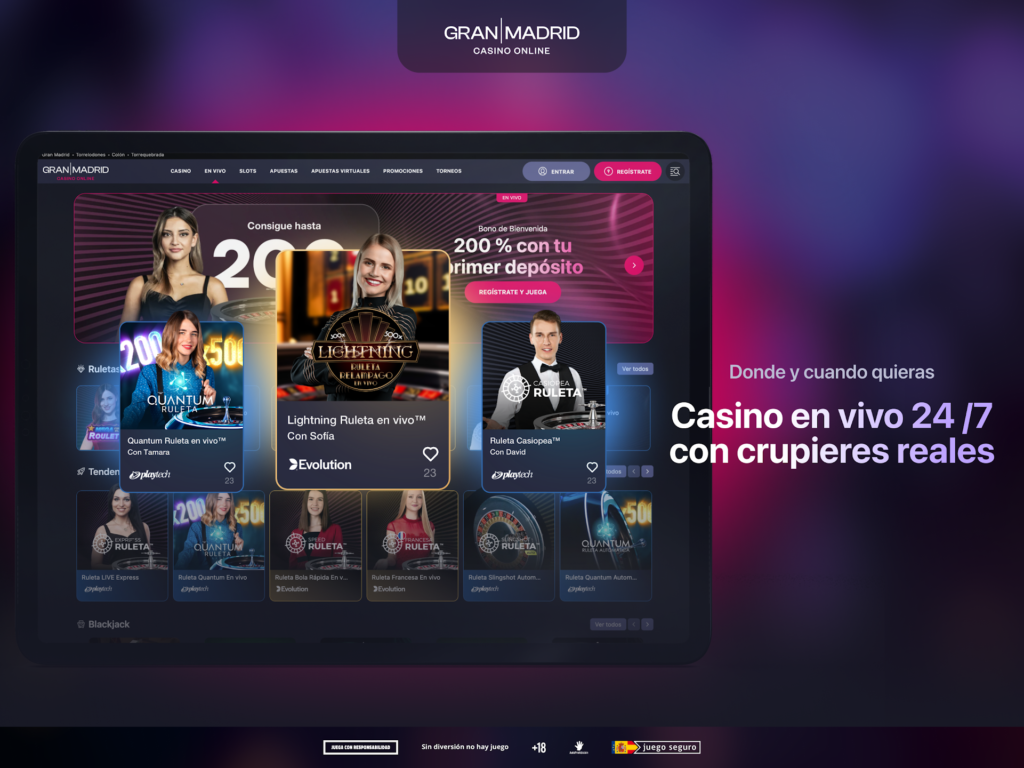 Casino en vivo Casino Gran Madrid