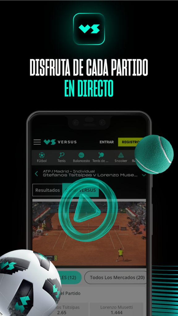 versus apuestas partidos en directo