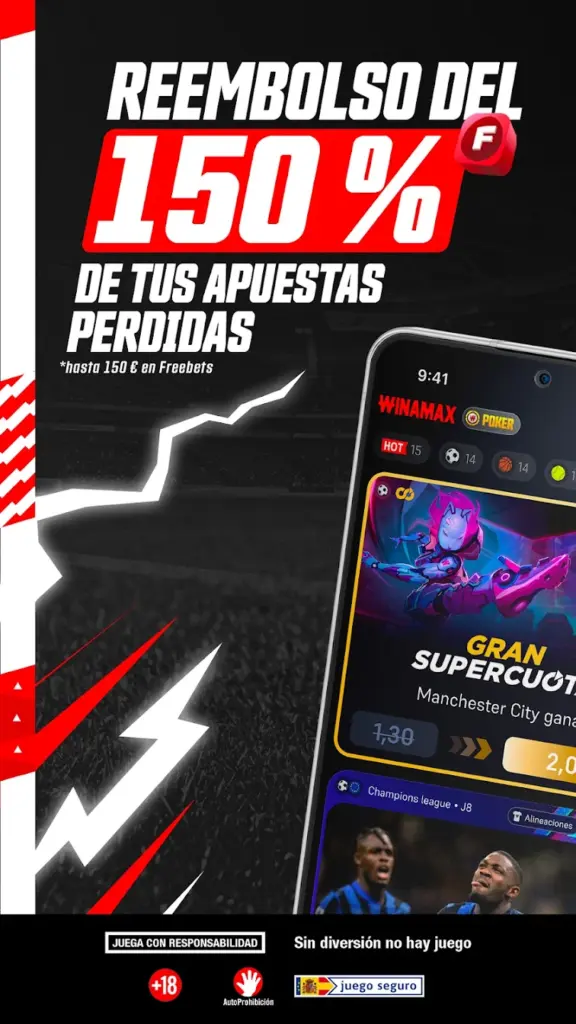 winamax bono bienvenida